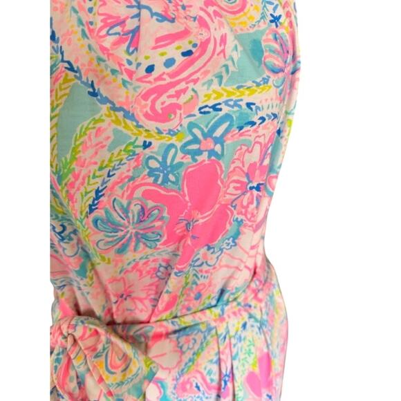 Lilly Pulitzer Sleeveless Fit & Flare Dress – Size Large - Picture 3 of 7